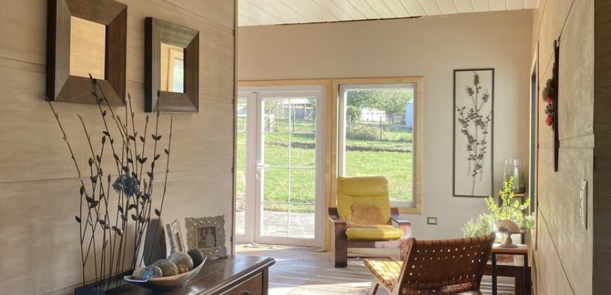 Hermosa casa nueva en parcela cerca de Villarrica